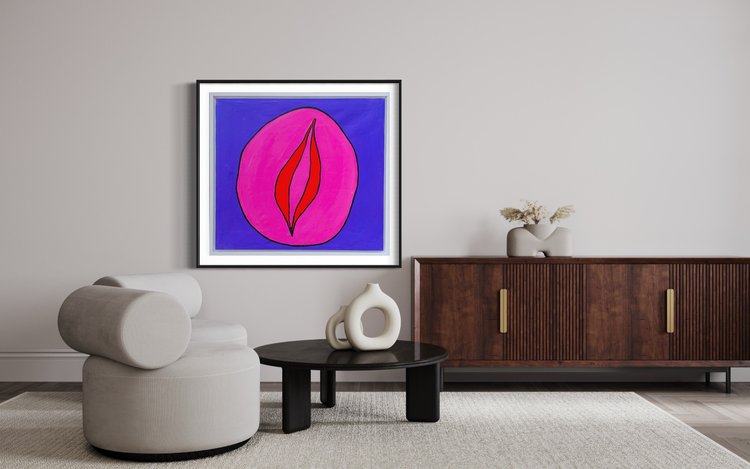 her vulva, pop art vancouver